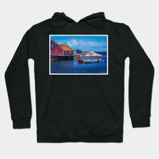 Red Shed at Peggy's Cove 02 Hoodie